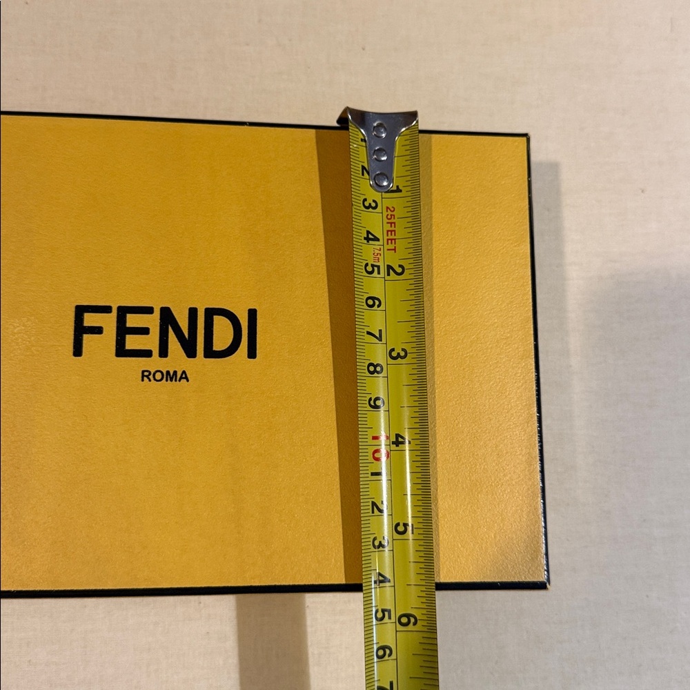 Fendi Yellow Storage Box - Picture 8 of 9